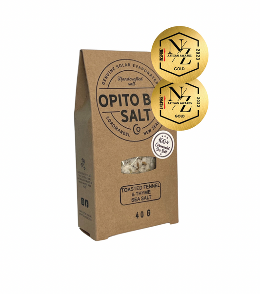 Opito Bay Salt Co | Toasted Fennel & Thyme Sea Salt - Bespoke Gift Boxes